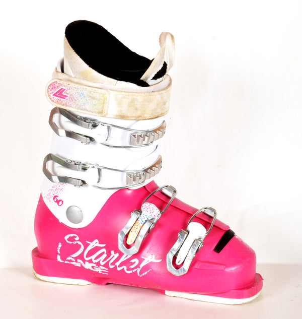 Lange STARLET 60 pink - Chaussures de ski d'occasion Junior