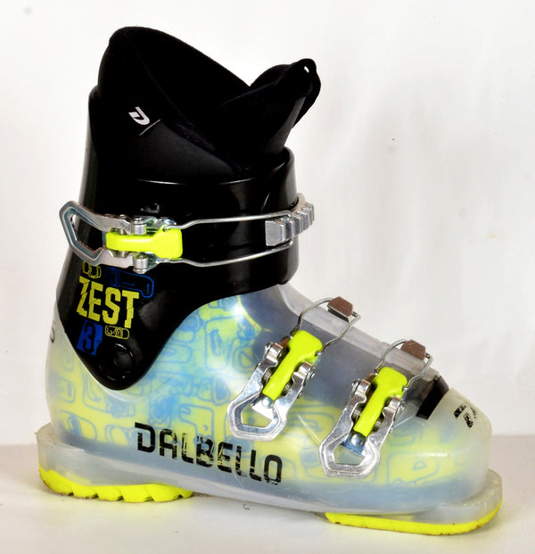 Dalbello ZEST 3.0 green - Chaussures de ski d'occasion Junior
