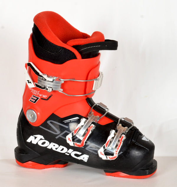 Nordica SPEEDMACHINE J3 - Chaussures de ski d'occasion Junior