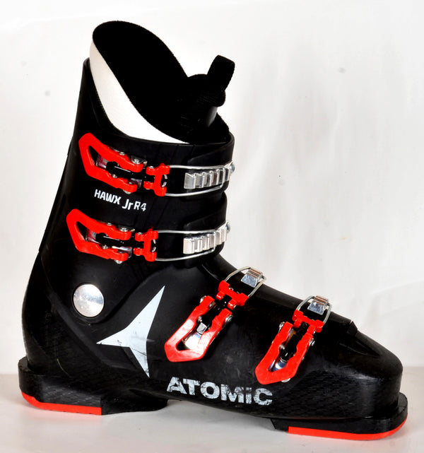 Atomic HAWX JR 4 black - Chaussures de ski d'occasion Junior
