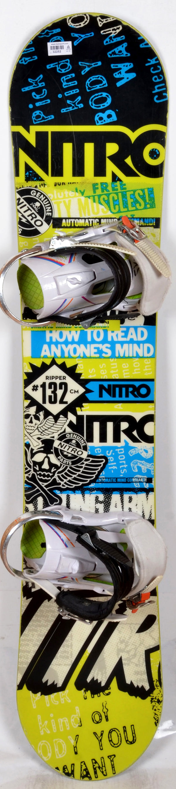 Pack Nitro RIPPER multi + fixations - snowboard d'occasion