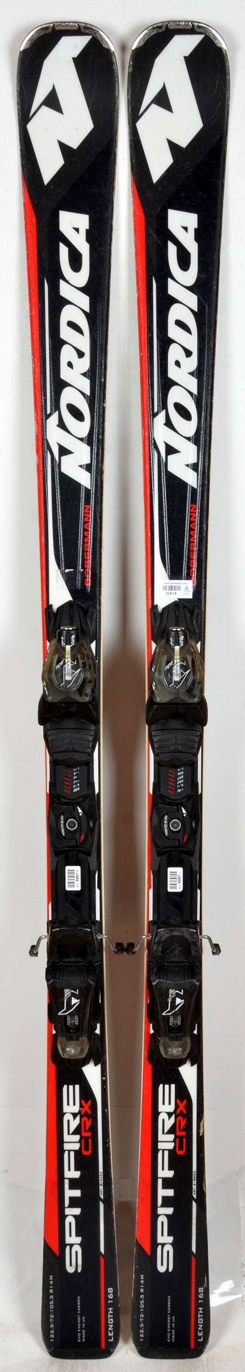 Nordica DOBERMANN SPITFIRE CRX black / red - skis d'occasion