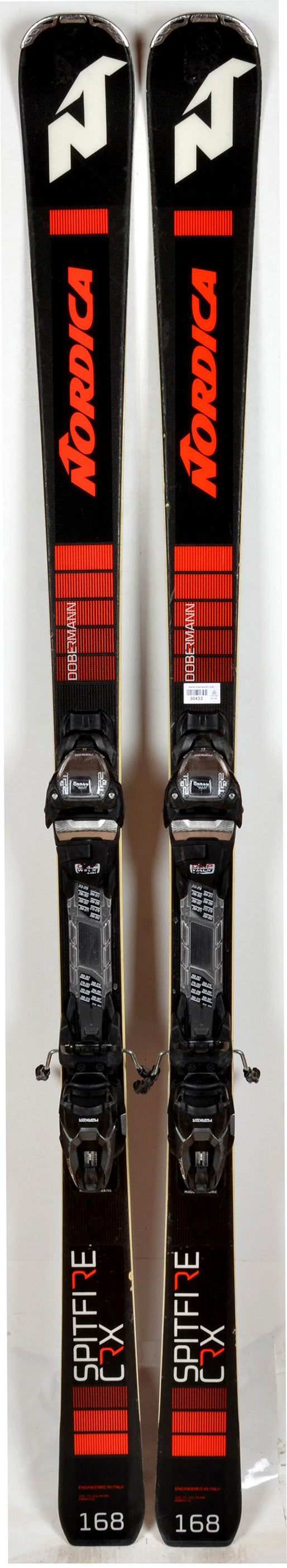 Nordica DOBERMANN SPITFIRE CRX black - skis d'occasion