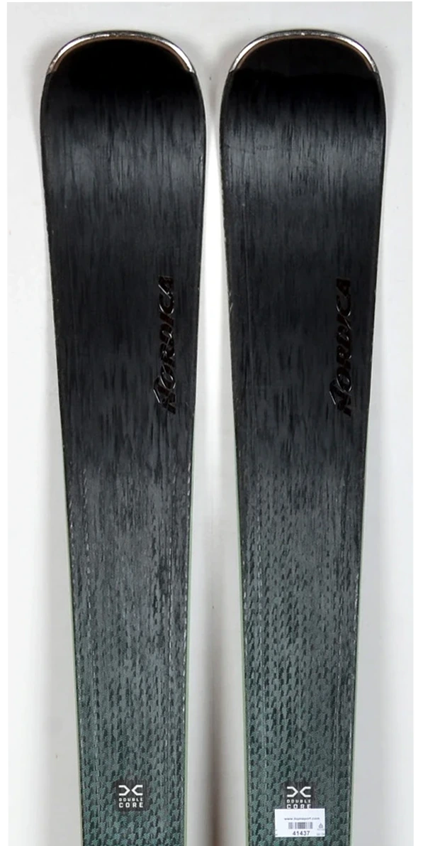 Nordica BELLE DC 78 black - skis d'occasion Femme