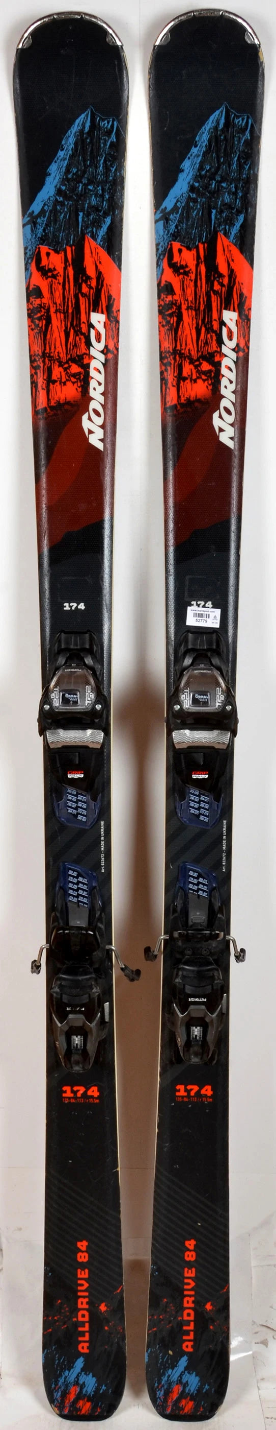 Pack De Ski Nordica Alldrive 76 Fdt + Fixations Tp2 Compact 10 Fdt Gris Pack De Ski Nordica Alldrive 76 Fdt + Fixations Tp2 Compact 10 Fdt Gris