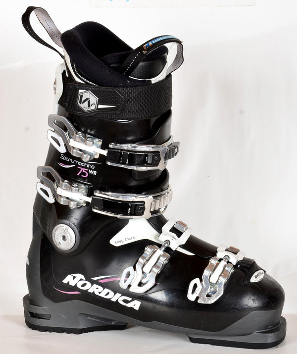 Nordica SPORTMACHINE 75 WR black - Chaussures de ski d'occasion Femme