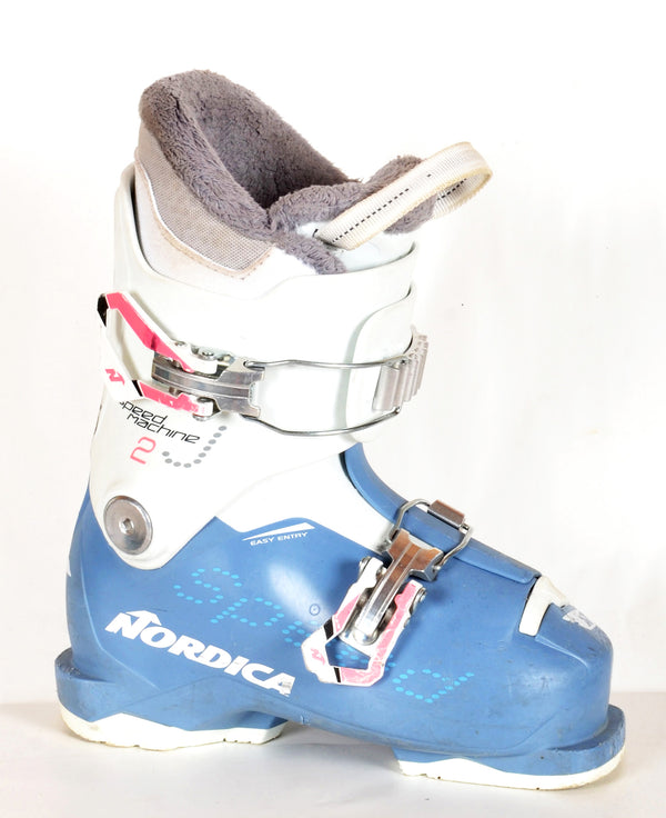 Nordica SPEEDMACHINE J2 girl - Chaussures de ski d'occasion Junior