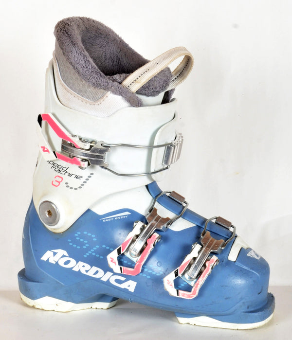 Nordica SPEEDMACHINE J3 girl - Chaussures de ski d'occasion Junior