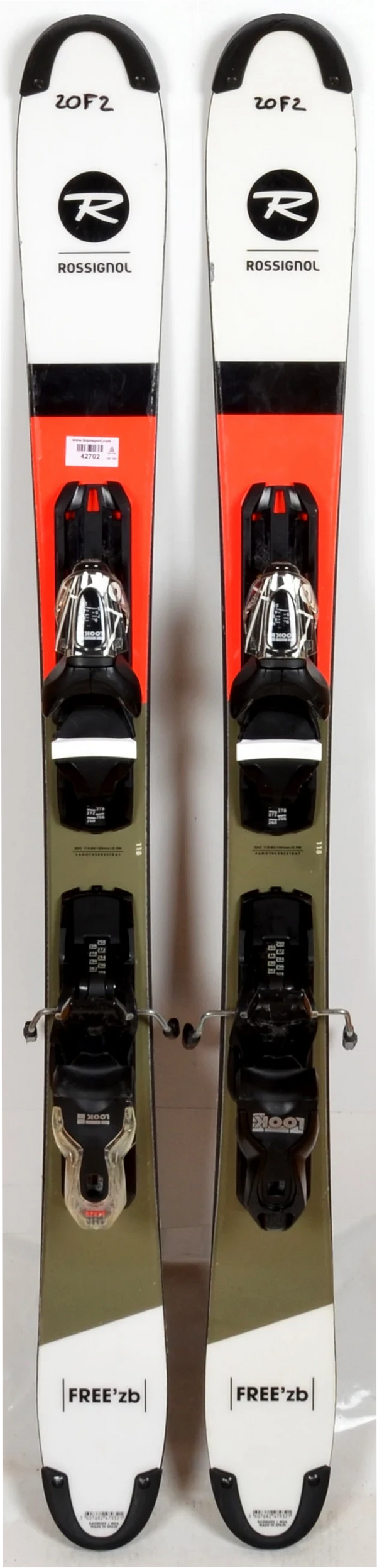 Rossignol FREE ZB white - skis d'occasion