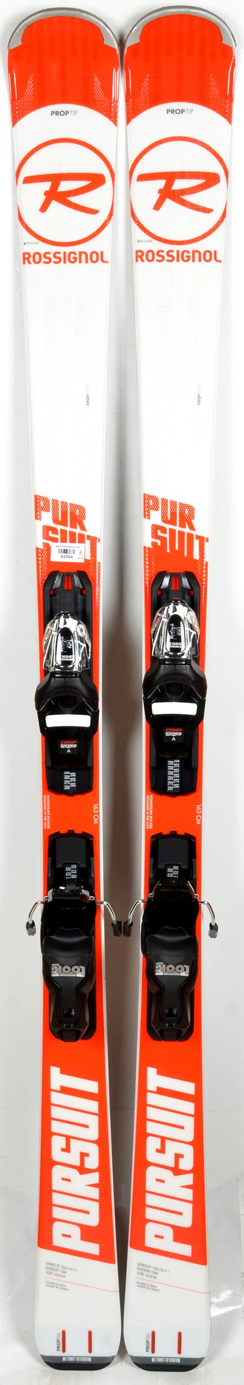 Pack neuf skis Rossignol PURSUIT RTL RED + XPRESS 11 GW - neuf déstockage