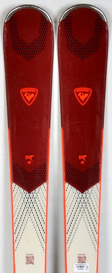 Rossignol EXPERIENCE 76 white / red - skis d'occasion