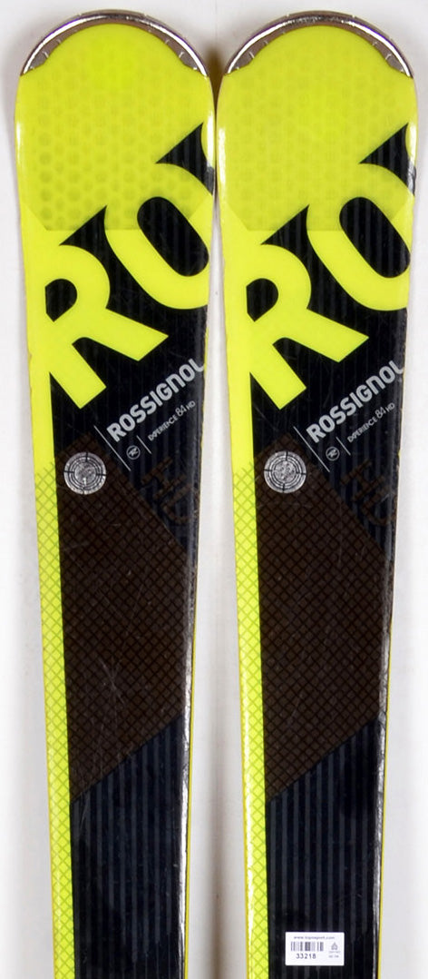 Rossignol EXPERIENCE 84 HD black / yellow - skis d'occasion