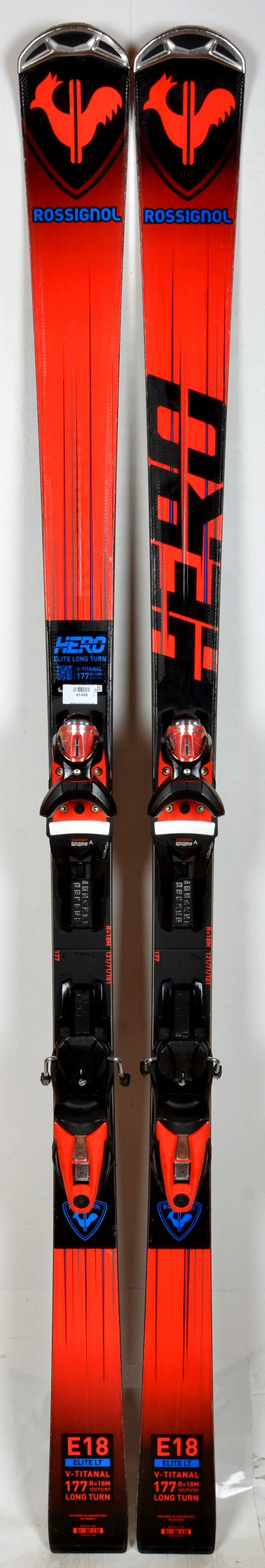 Rossignol HERO ELITE LT Ti black / red - skis d'occasion