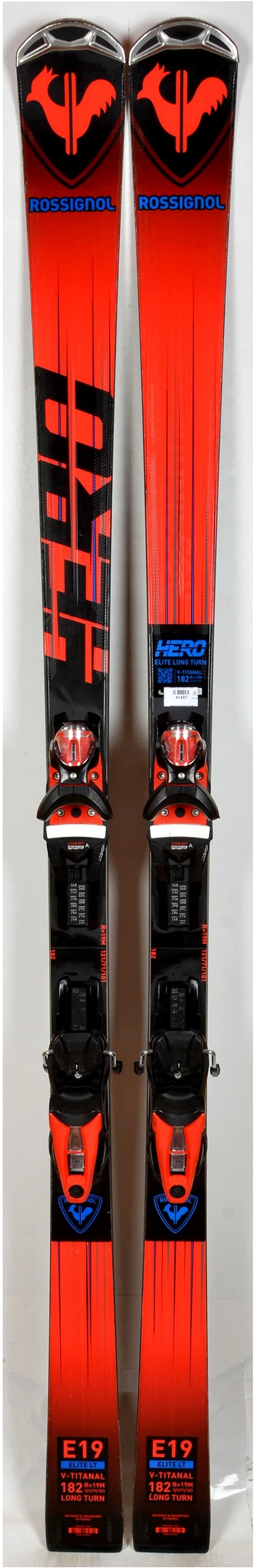 Rossignol HERO ELITE LT Ti black / red - skis d'occasion