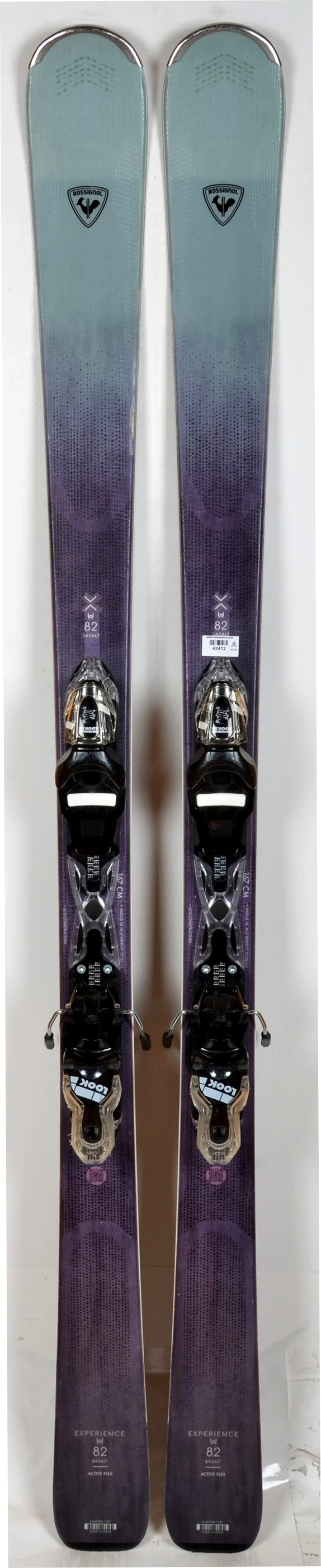 Rossignol EXPERIENCE W 82 Basalt purple - skis d'occasion Femme
