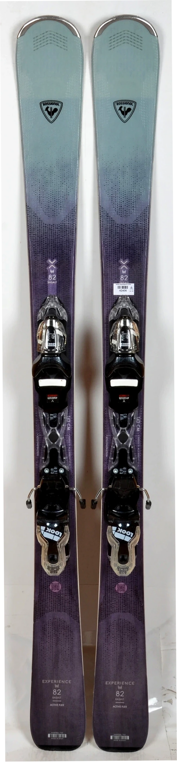 Rossignol EXPERIENCE W 82 Basalt - TEST 2024 - skis d'occasion Femme