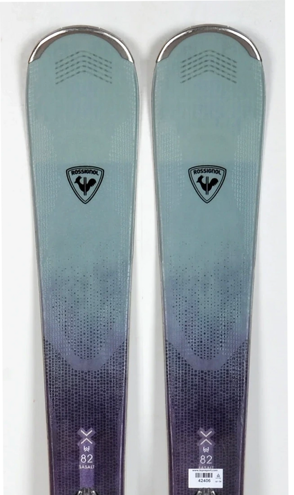 Rossignol EXPERIENCE W 82 Basalt - TEST 2024 - skis d'occasion Femme