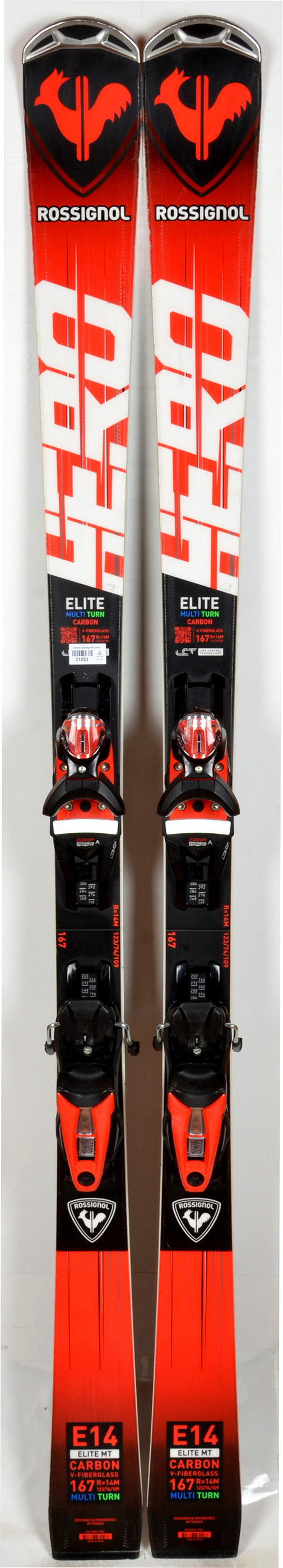 Rossignol HERO ELITE MT CA KONECT red - skis d'occasion