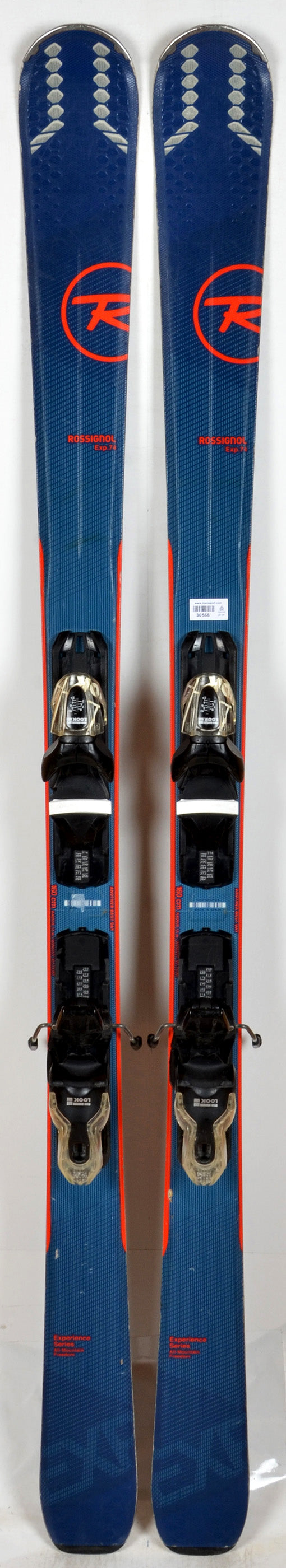 Rossignol EXPERIENCE 74 blue - skis d'occasion