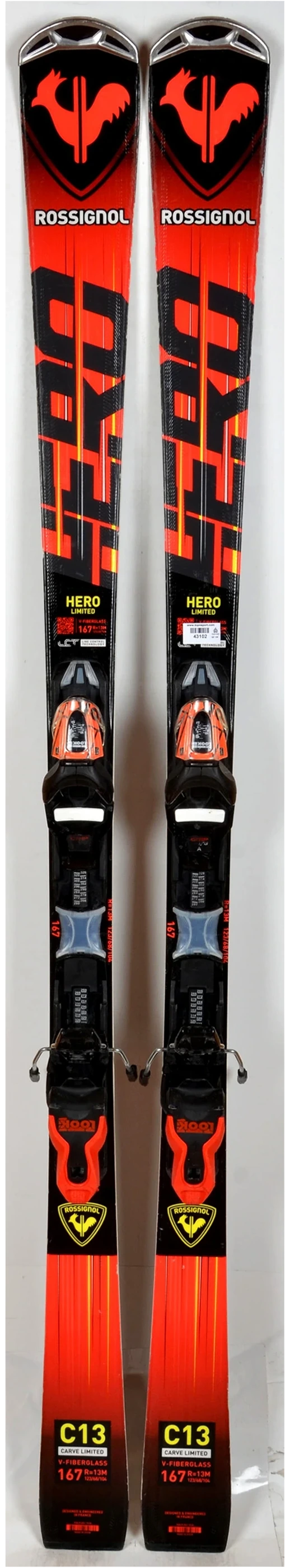 Rossignol HERO LIMITED LCT - skis d'occasion
