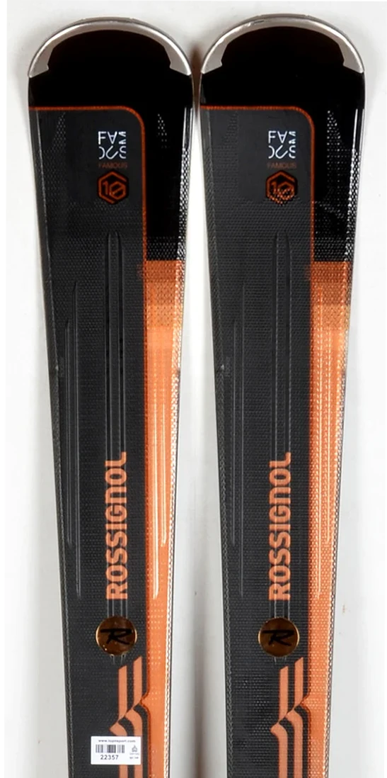 Pack neuf skis Rossignol FAMOUS 10 + Fixation NX 12 - neuf déstockage