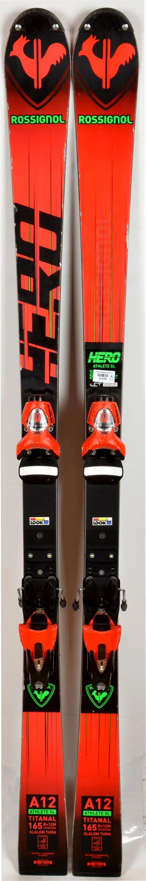 Rossignol HERO ATHLETE SL FACTORY - skis d'occasion