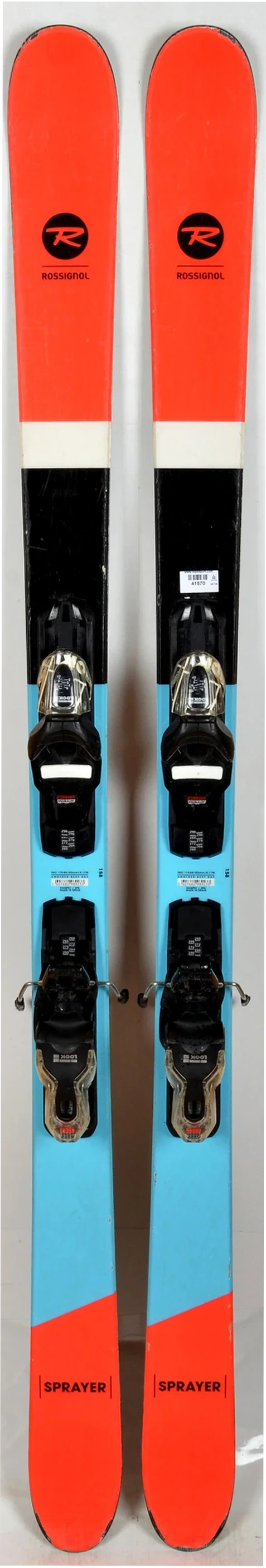 Rossignol SPRAYER red / blue / blk - skis d'occasion