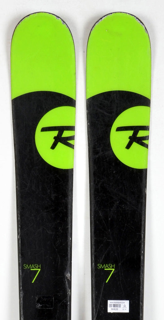 Rossignol SMASH 7 black / green - skis d'occasion