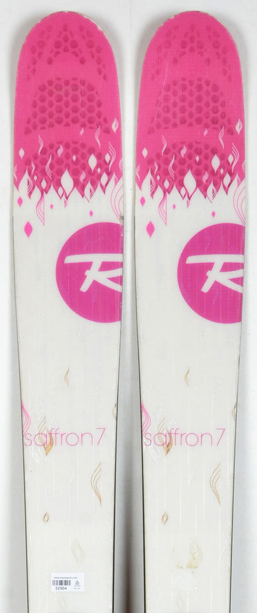 Rossignol SAFFRON 7 white - skis d'occasion Femme