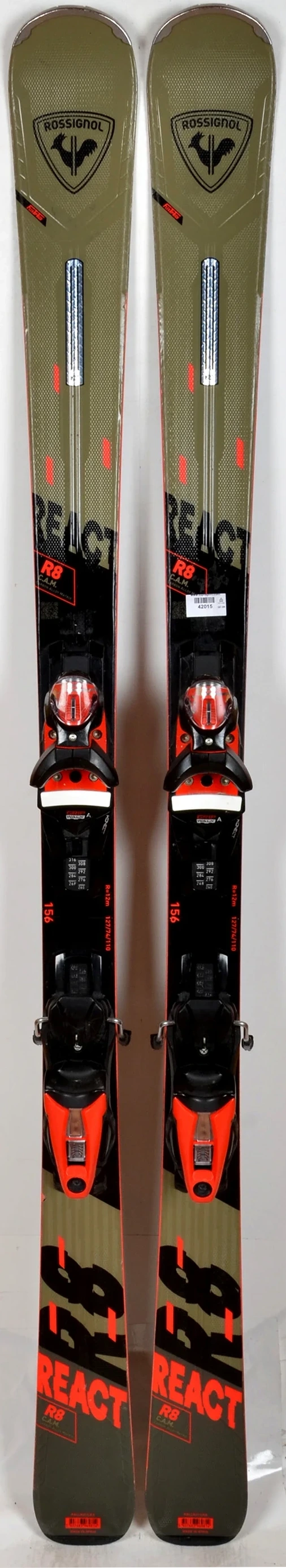 Rossignol REACT R8 CAM - skis d'occasion