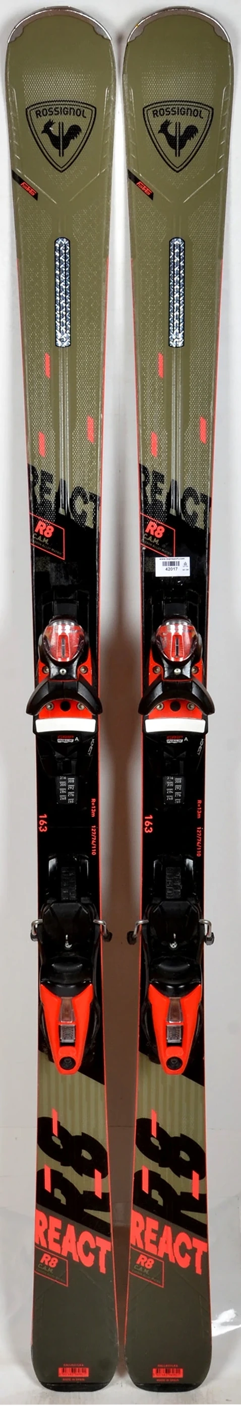 Rossignol REACT R8 CAM - skis d'occasion