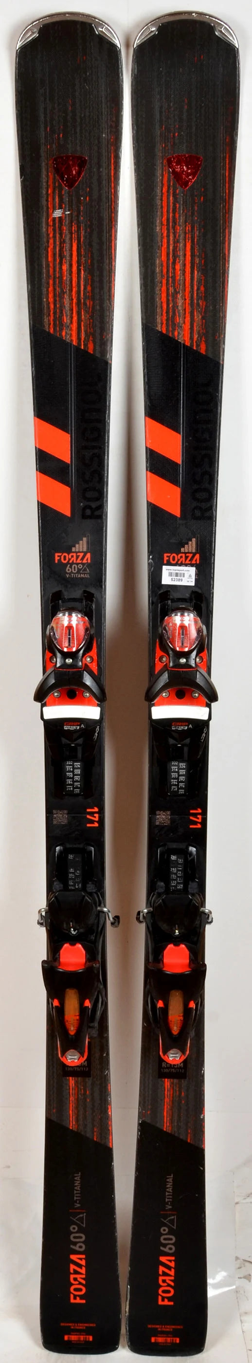 Rossignol FORZA 60° V-Ti - skis d'occasion
