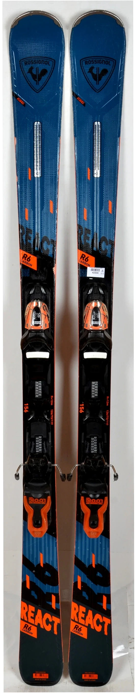 Rossignol REACT R6 CARBON - skis d'occasion