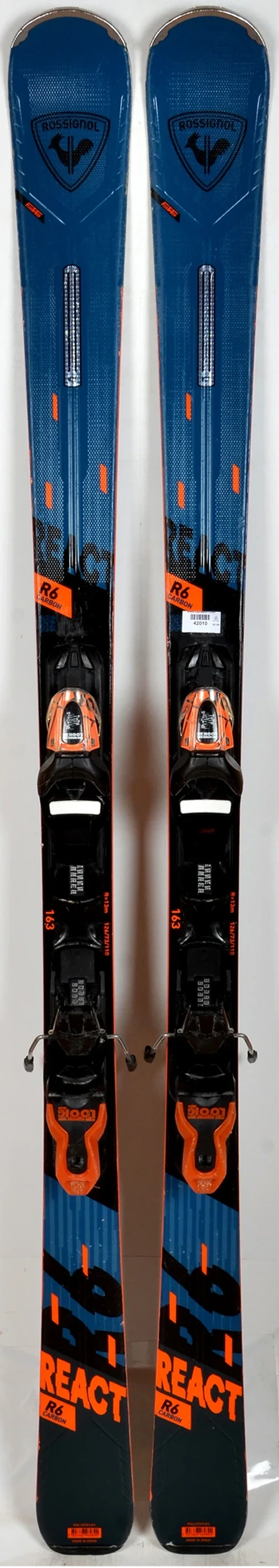 Rossignol REACT R6 CARBON - skis d'occasion