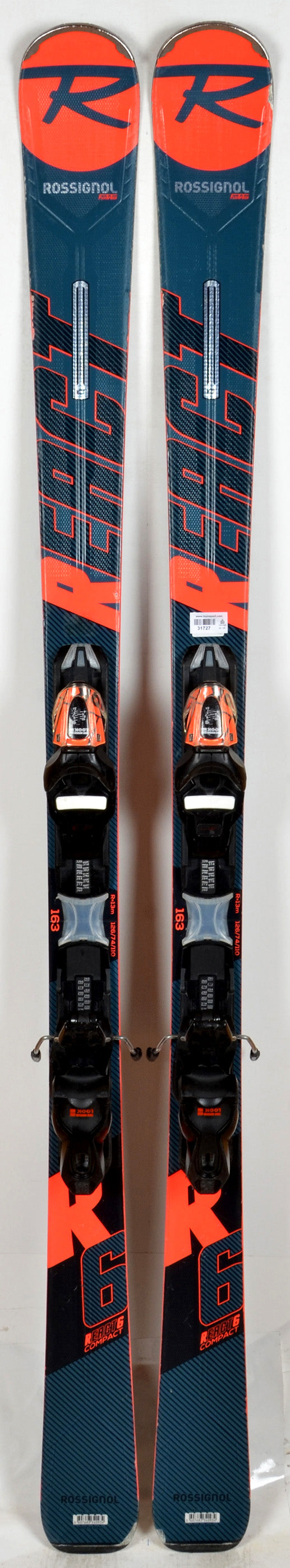 Rossignol REACT R6 Compact - skis d'occasion