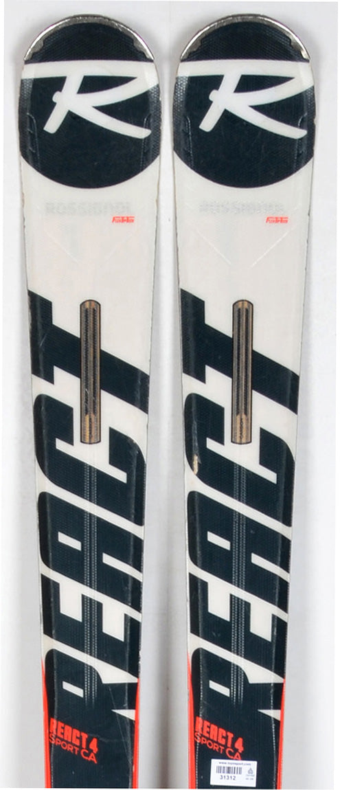 Vend skis rossignol réact 6 .163 cm avec battons - Sport & Plein air Vend skis rossignol réact 6 .163 cm avec battons - Sport & Plein air