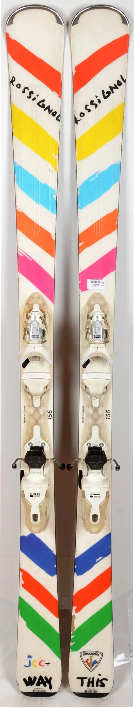 Rossignol JC CASTELBAJAC - skis d'occasion Femme
