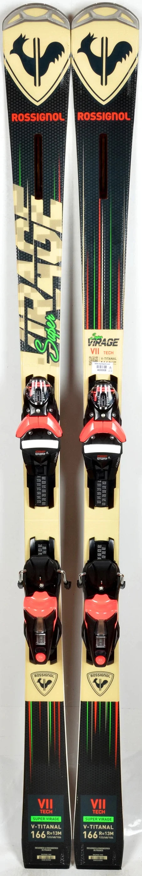 Pack neuf skis Rossignol SUPER VIRAGE VII + NX 12 GW - neuf