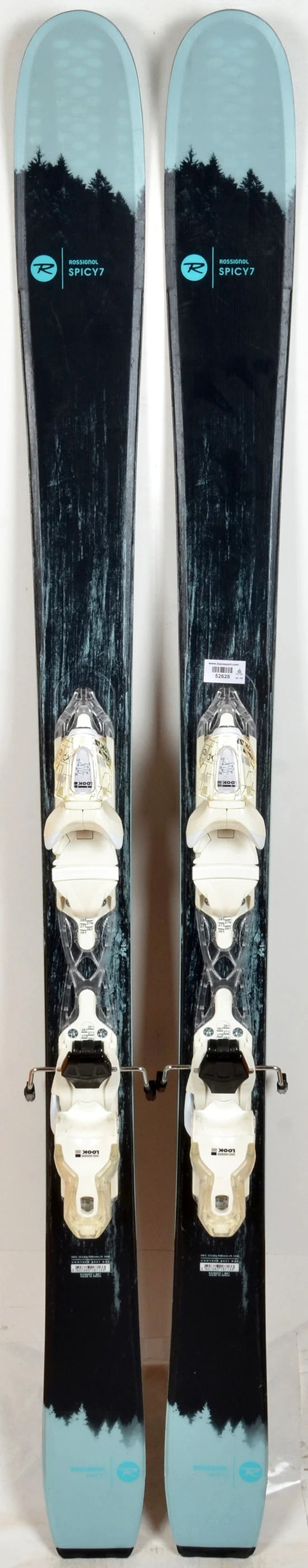 Rossignol SPICY 7 HD - skis d'occasion Femme