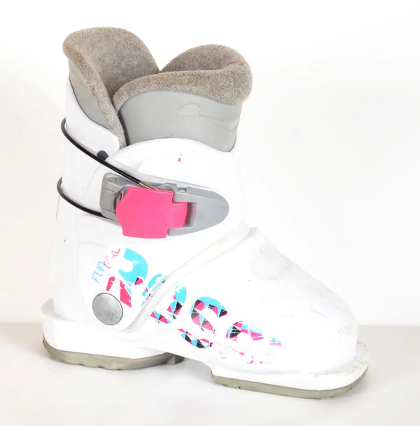 Rossignol FUN GIRL J1 - Chaussures de ski d'occasion Junior
