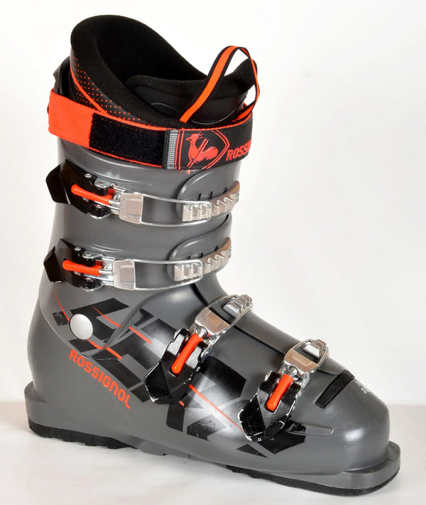 Rossignol HERO JR 65 Meteor Grey - Chaussures de ski d'occasion Junior