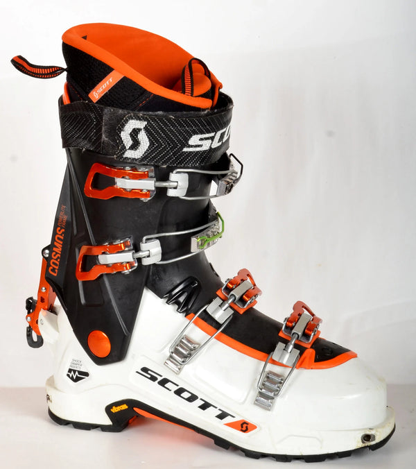 Scott COSMOS white / orange - Chaussures de ski d'occasion