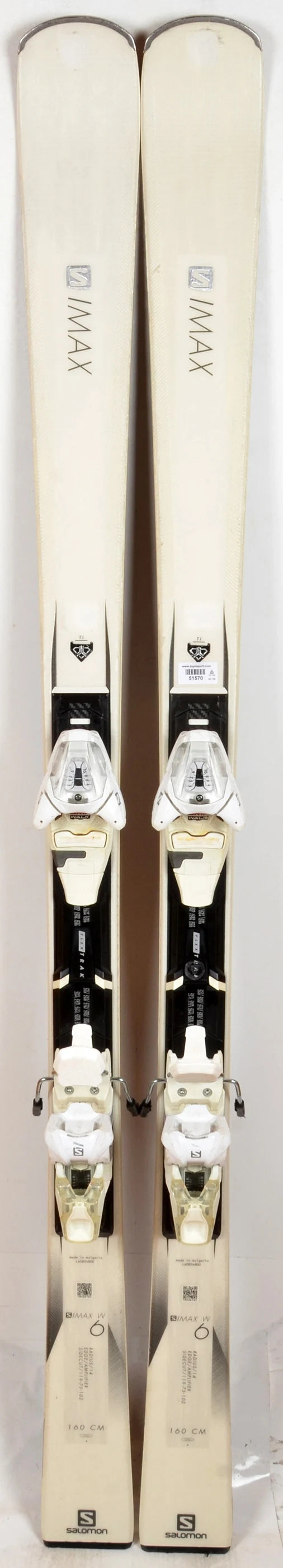 Salomon S/MAX W 6 - skis d'occasion Femme