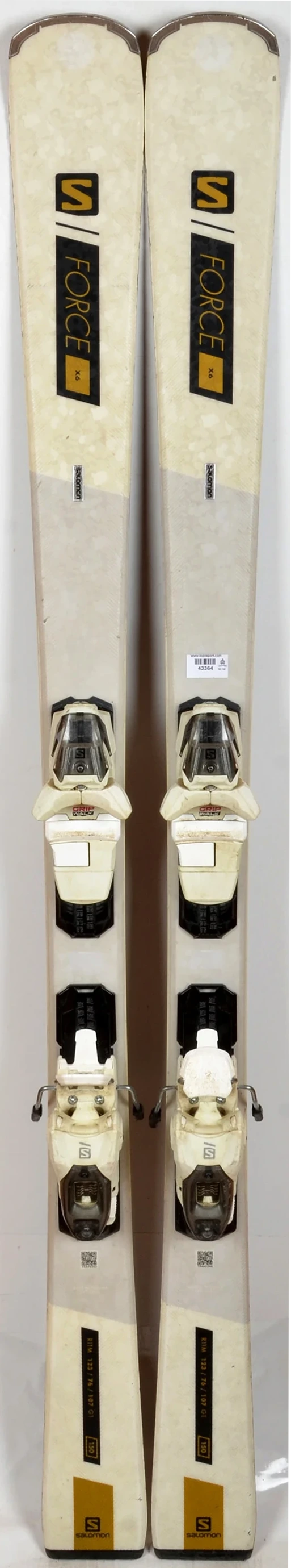 Salomon S/FORCE W X6 - skis d'occasion Femme