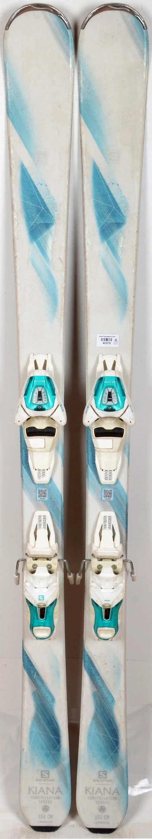 Salomon KIANA blue - skis d'occasion Femme