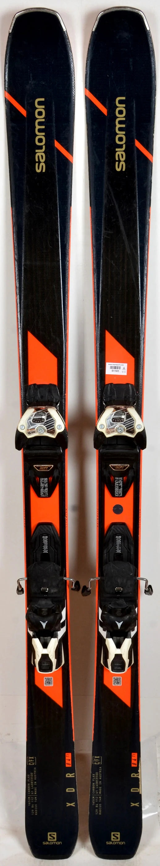 Salomon XDR 84 Ti black - skis d'occasion