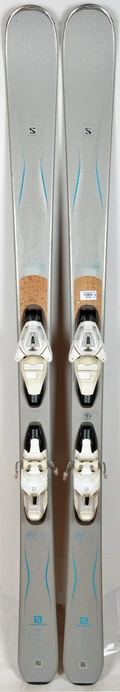Salomon CIRA grey - skis d'occasion Femme
