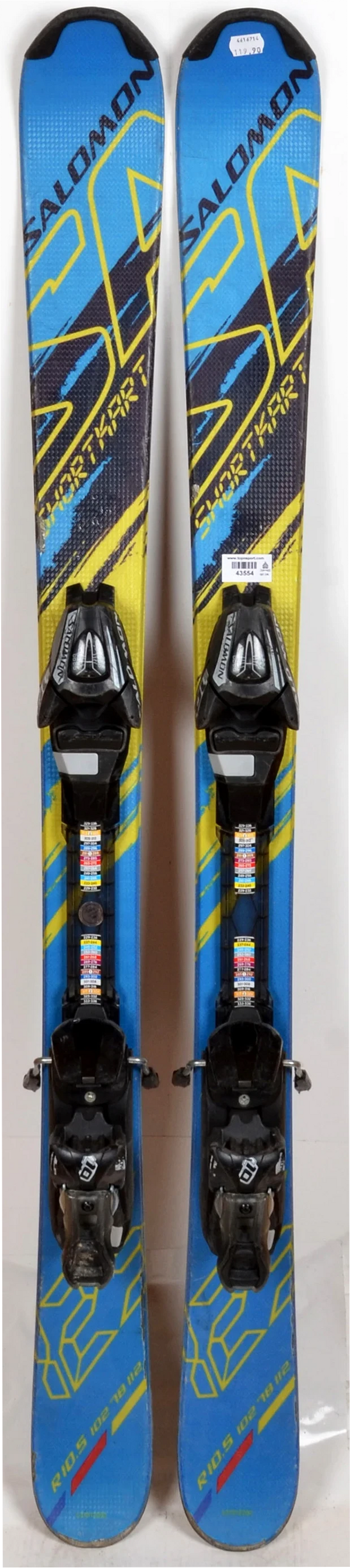 Salomon SHORT KART - skis d'occasion