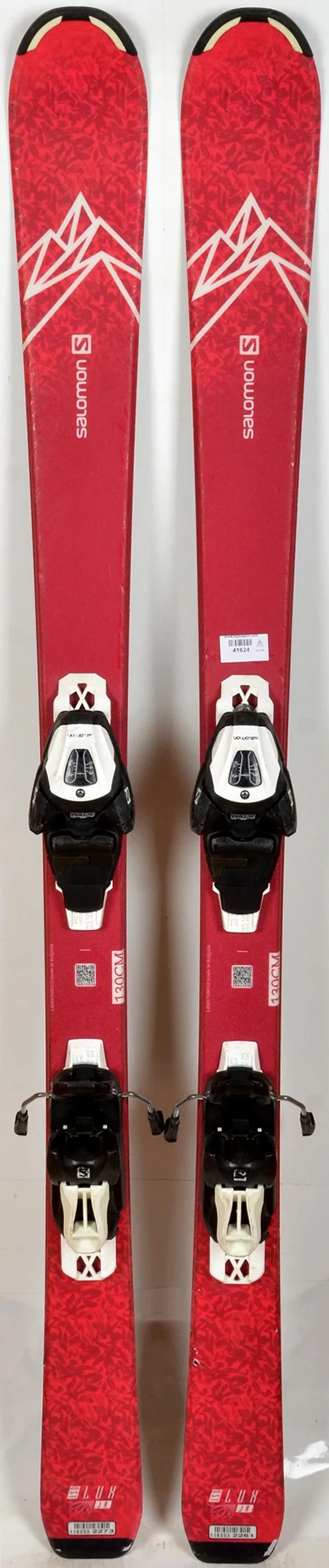 Salomon QST LUX JR red - skis d'occasion Junior