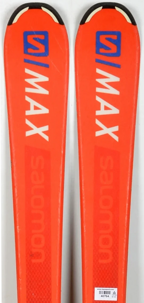 Salomon S/MAX ジュニア用スキー板 110cm オレンジ 4636840s_grande
